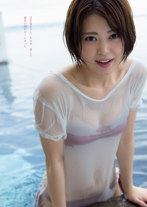 前田亜美のセクシー水着グラビアエロ画像002